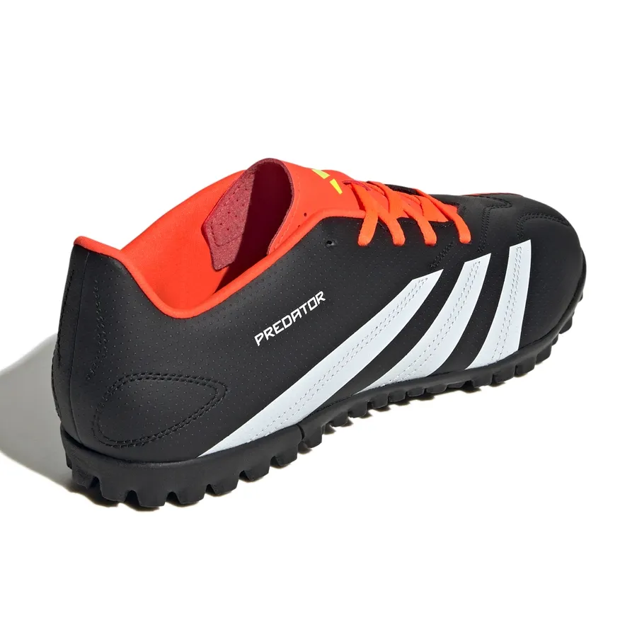 Imagen 1 de 7 de Botines adidas Predator Club Tf-NEGRO/BLANCO/NARANJA FLUOR