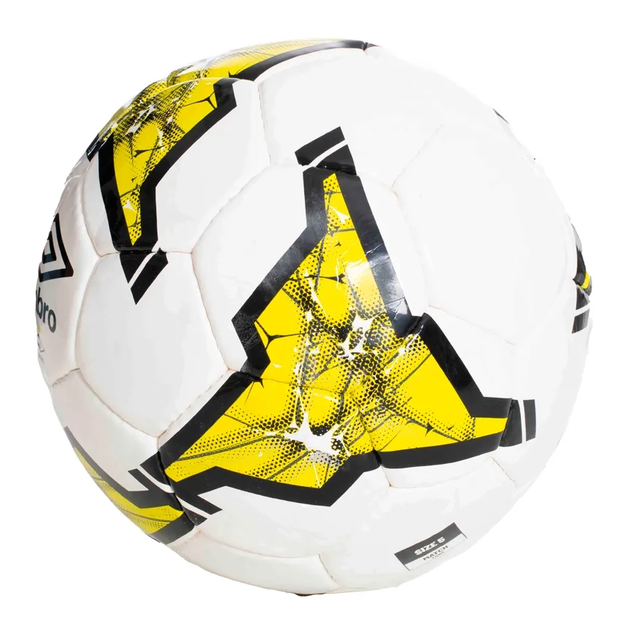Imagen 1 de 2 de Pelota Umbro Society Neo Turf-BLANCO/AMARILLO/NEGRO
