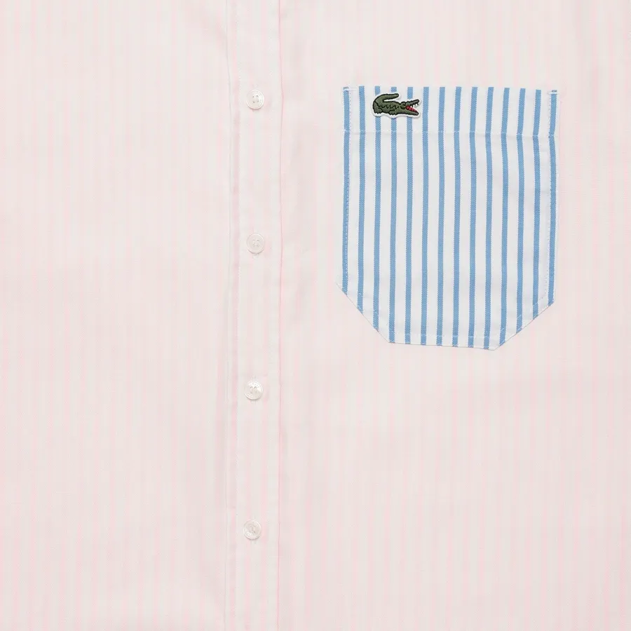 Imagen 3 de 4 de Camisa Lacoste -ROSA/BLANCO/AZUL