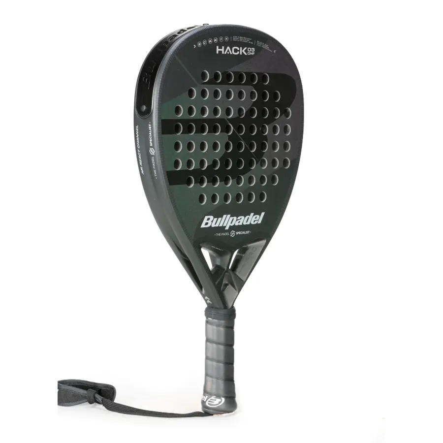 Imagen 1 de 4 de Paleta Bullpadel Hack 03 Comfort 23-GRIS/NEGRO