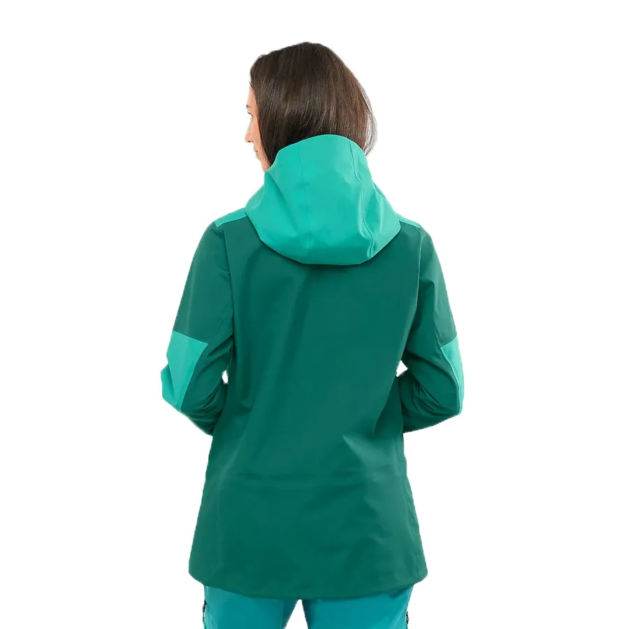 Imagen 3 de 6 de Campera Salomon Stance 3L Jkt-VERDE OSCURO/VERDE