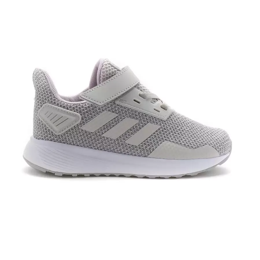 Imagen 4 de 5 de Zapatillas adidas Duramo 9 I-GRIS/BLANCO/ROSA