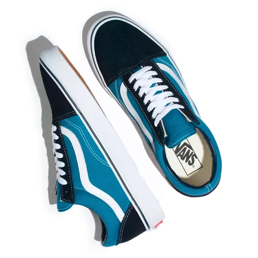 Imagen 3 de 4 de Zapatillas Vans Old Skool-AZUL/MARINO/BLANCO