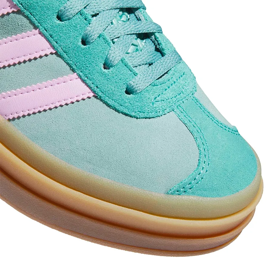 Imagen 5 de 7 de Zapatillas adidas originals Gazelle Bold-VERDE AGUA/LILA
