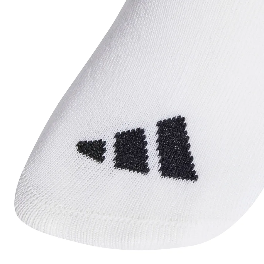 Imagen 2 de 4 de Medias adidas Pack x3-BLANCO/NEGRO