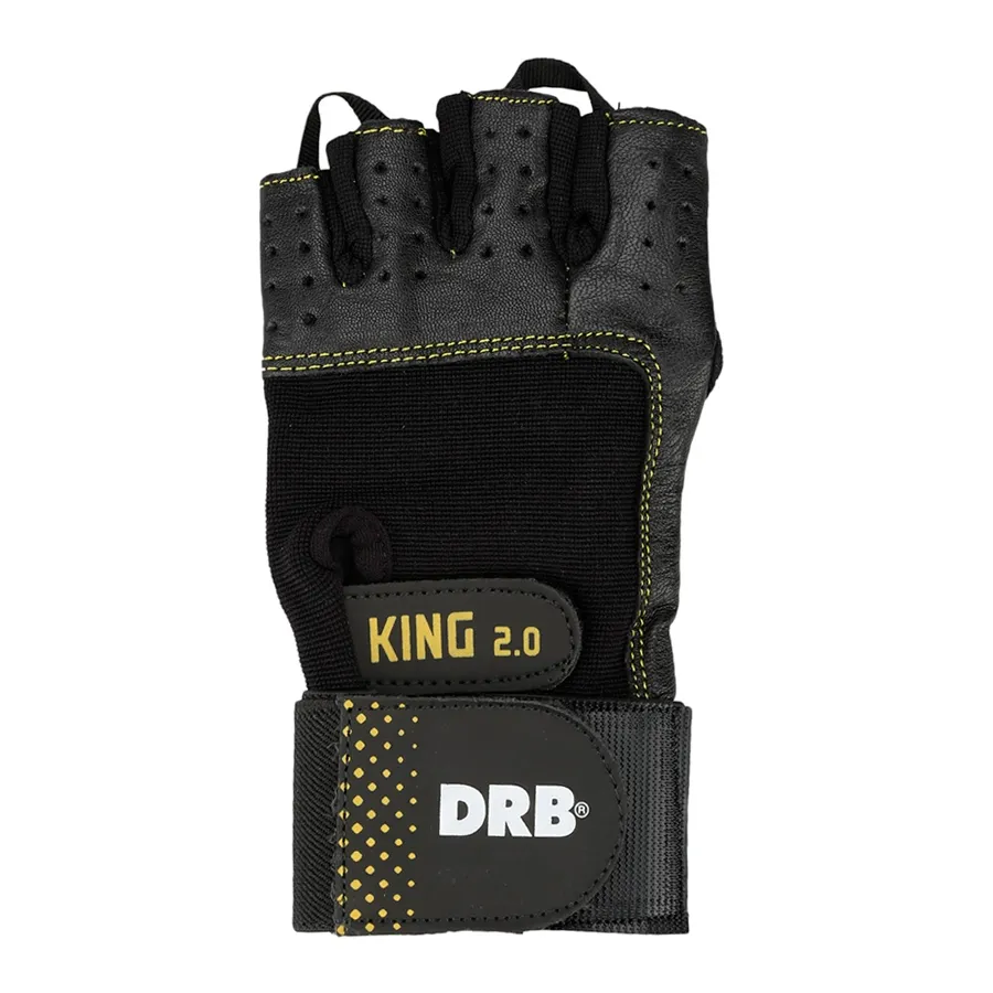 Imagen 0 de 3 de Guantes DRB Fit King 2.0-NEGRO/AMARILLO