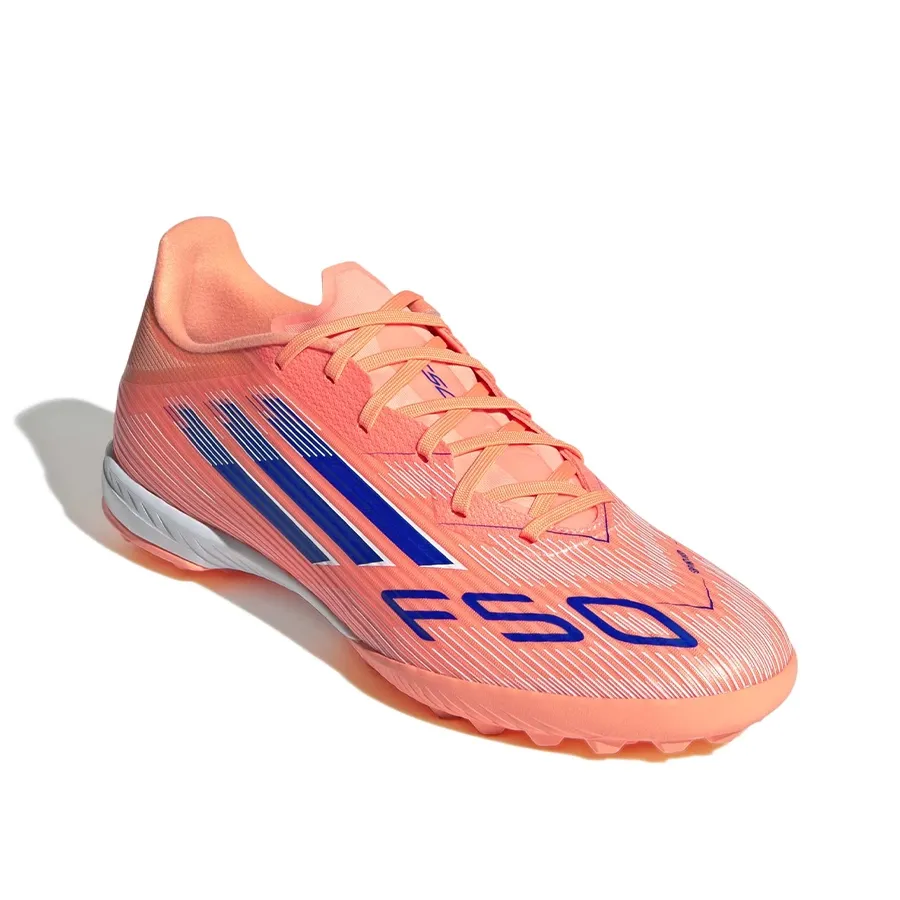 Imagen 1 de 7 de Botines adidas F50 League Tf-NARANJA/AZUL/BLANCO