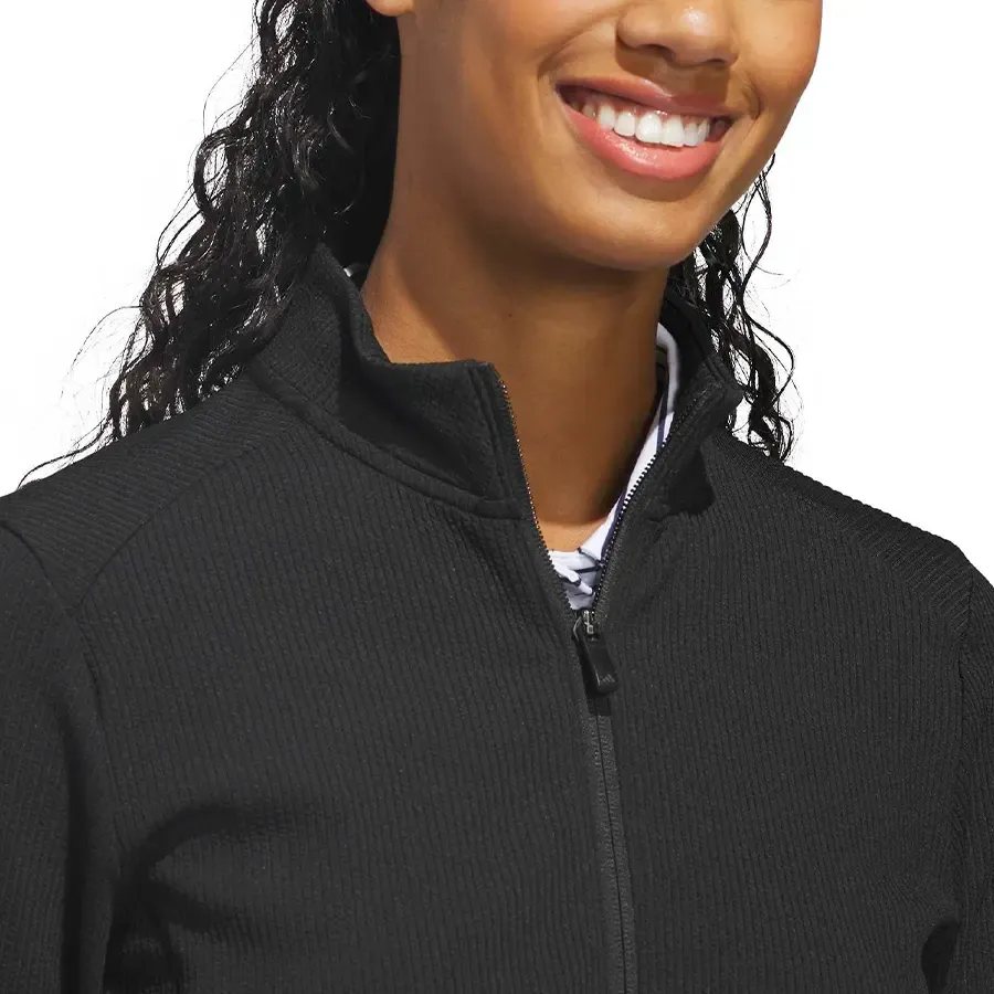 Imagen 3 de 5 de Campera adidas Performance Texture-NEGRO