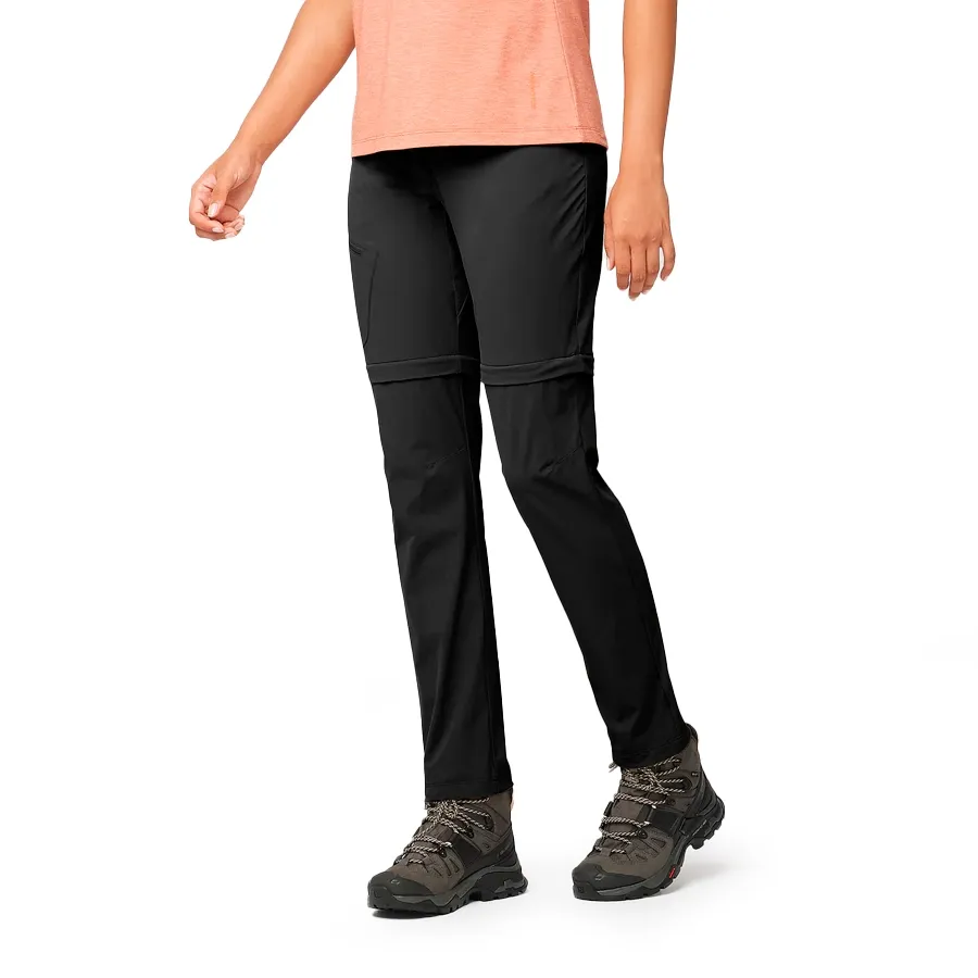 Imagen 1 de 5 de Pantalón Salomon Wayfarer Zip Off-NEGRO