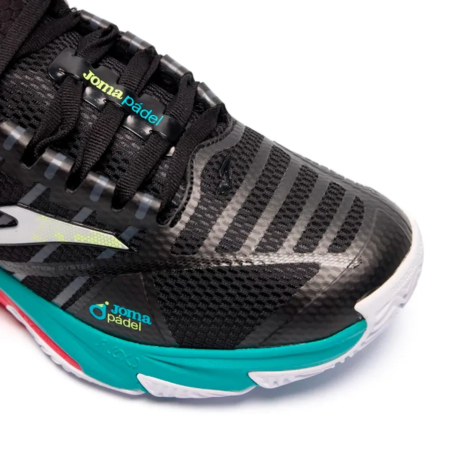 Imagen 4 de 9 de Zapatillas Joma Padel Open-NEGRO/BLANCO/AMARILLO FLUOR