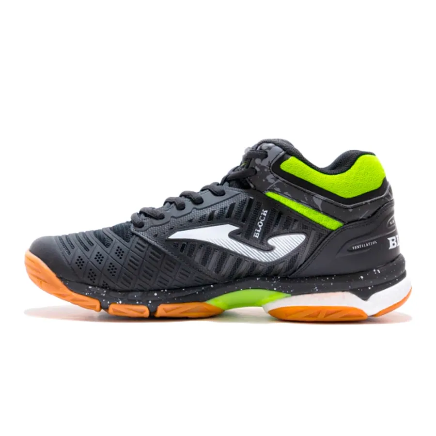 Imagen 1 de 7 de Zapatillas Joma Block 2401-NEGRO/LIMA/BLANCO