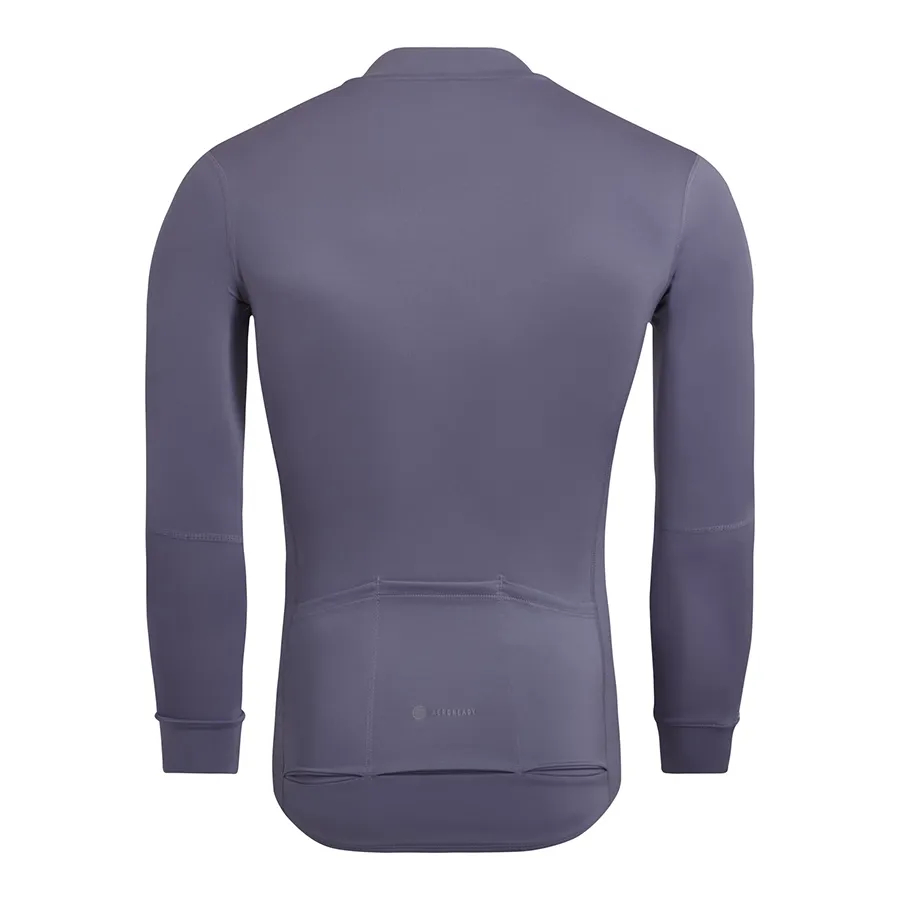 Imagen 1 de 2 de Campera adidas de Ciclismo Manga Larga-LAVANDA/BLANCO