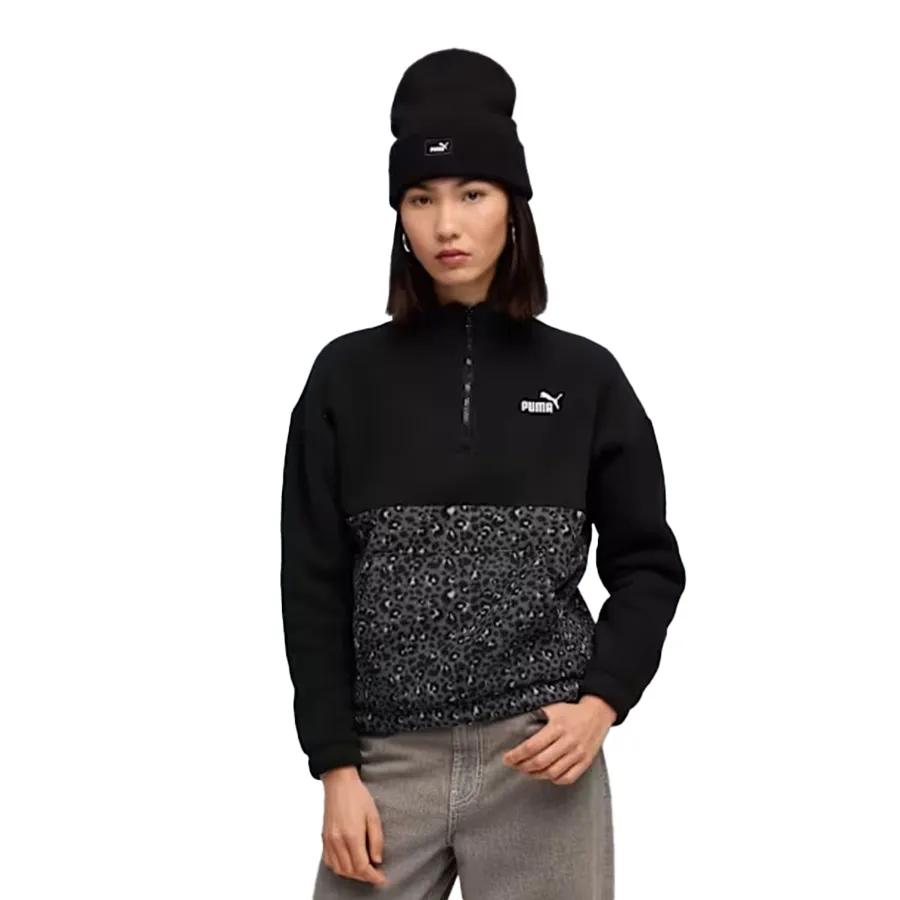Imagen 0 de 4 de Buzo Puma Essential Graphic Animal-NEGRO/PRINT