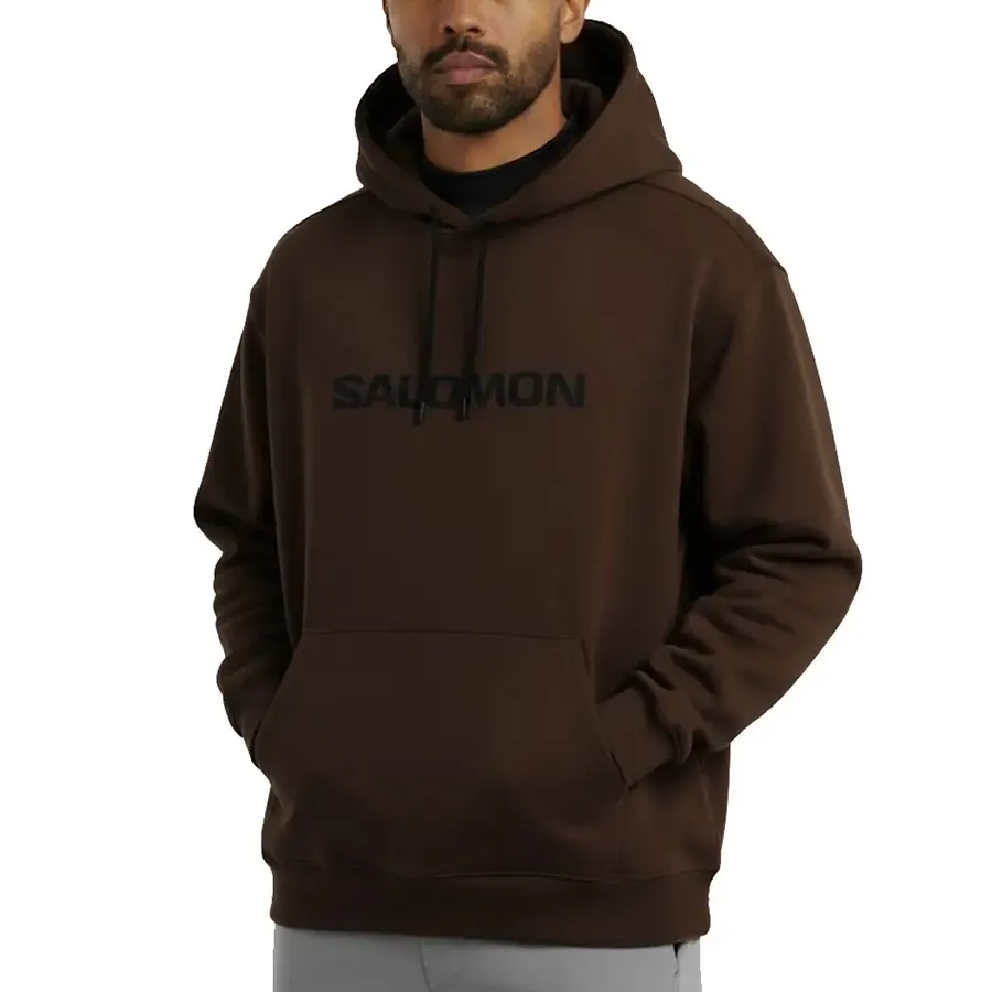Imagen 0 de 1 de Buzo Salomon Over-Slm Hoodie-MARRON