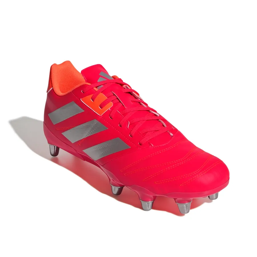 Imagen 1 de 7 de Botines adidas Kakari Elite Sg-CORAL FLUOR/PLATA/NARANJA
