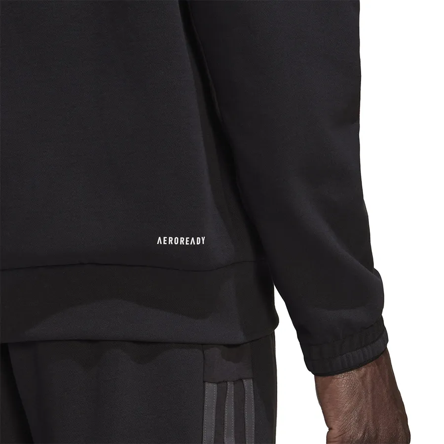 Imagen 6 de 7 de Campera Con Capucha adidas Aeroready-NEGRO/GRIS