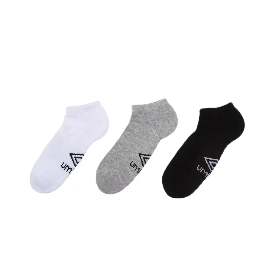 Imagen 0 de 4 de Medias Umbro Sport x3-BLANCO/GRIS/NEGRO