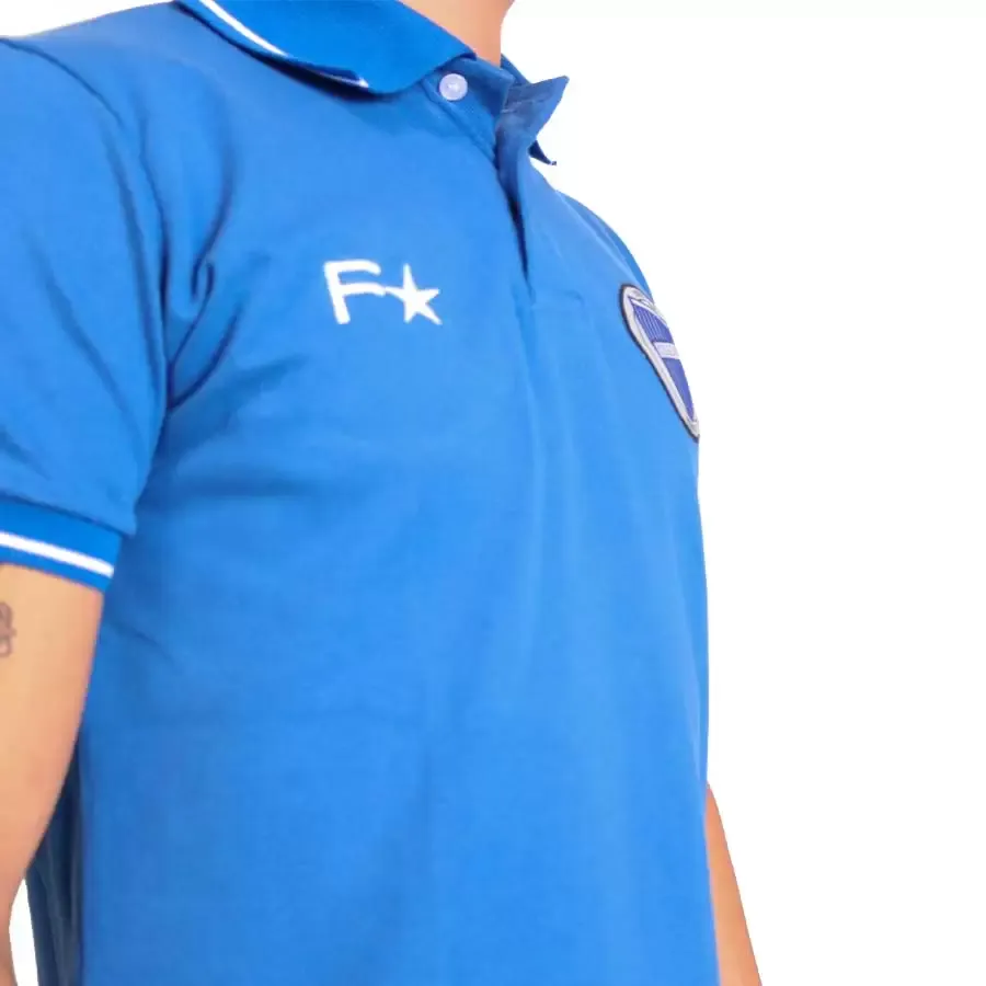Imagen 3 de 4 de Remera Fiume Sport Chomba De Salida Polo Godoy Cruz-AZUL