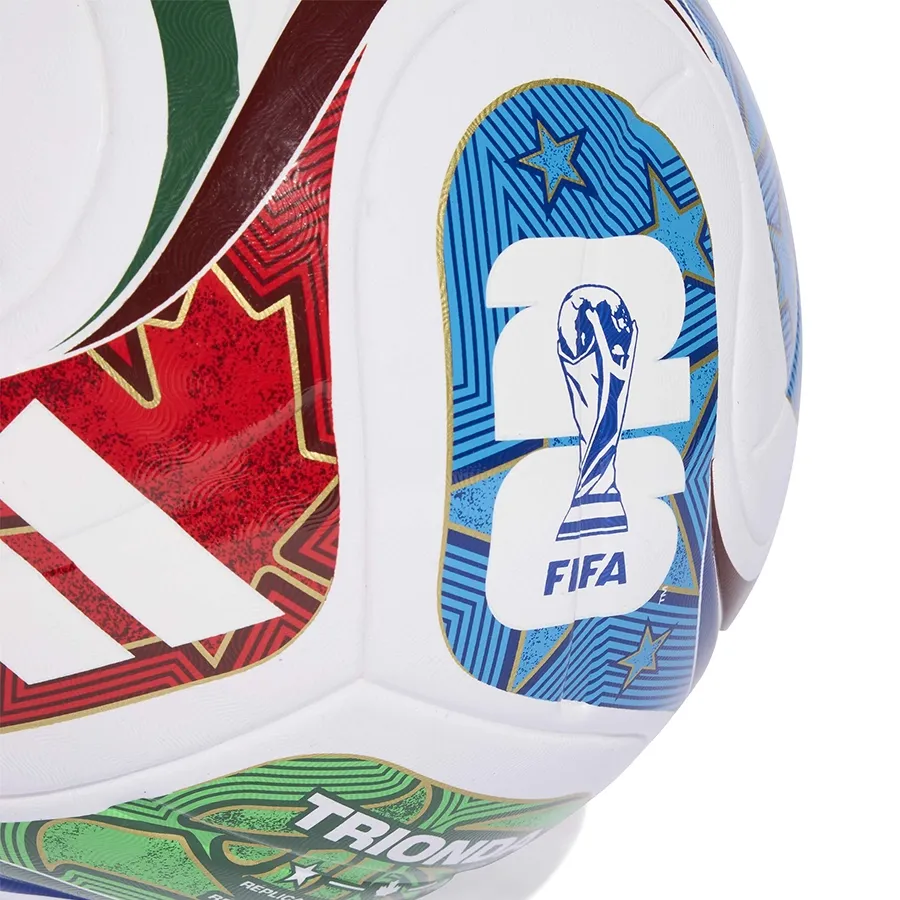 Imagen 3 de 4 de Pelota adidas FIFA World Cup 26 Trionda League-BLANCO/AZUL/ROJO