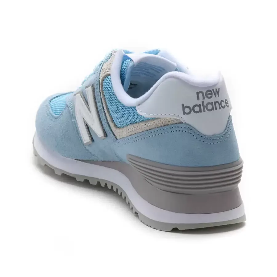 Imagen 2 de 5 de Zapatillas New Balance 574  W-CELESTE/BLANCO