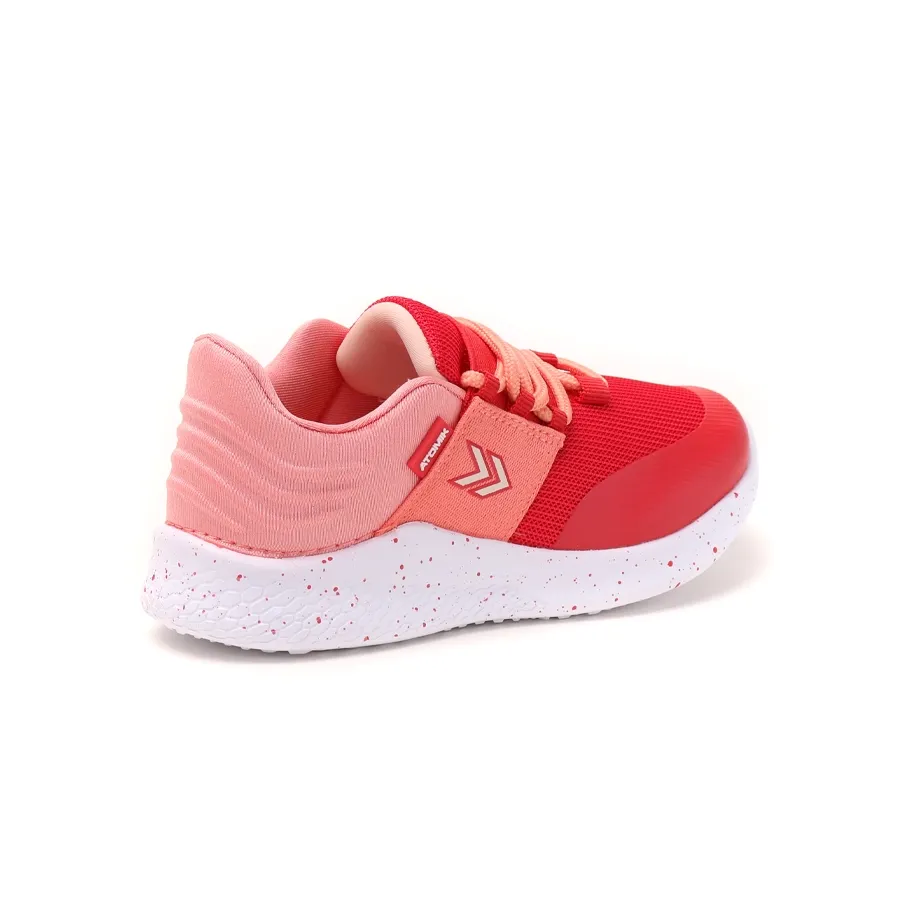 Imagen 2 de 5 de Zapatillas Atomik Cordon Louvre Jun-ROJO