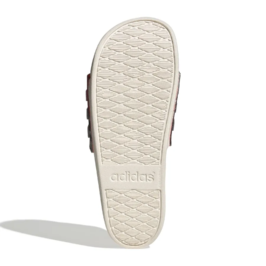 Imagen 3 de 7 de Ojotas adidas Comfort del equipo de Fórmula 1 Mercedes-BLANCO/ROJO