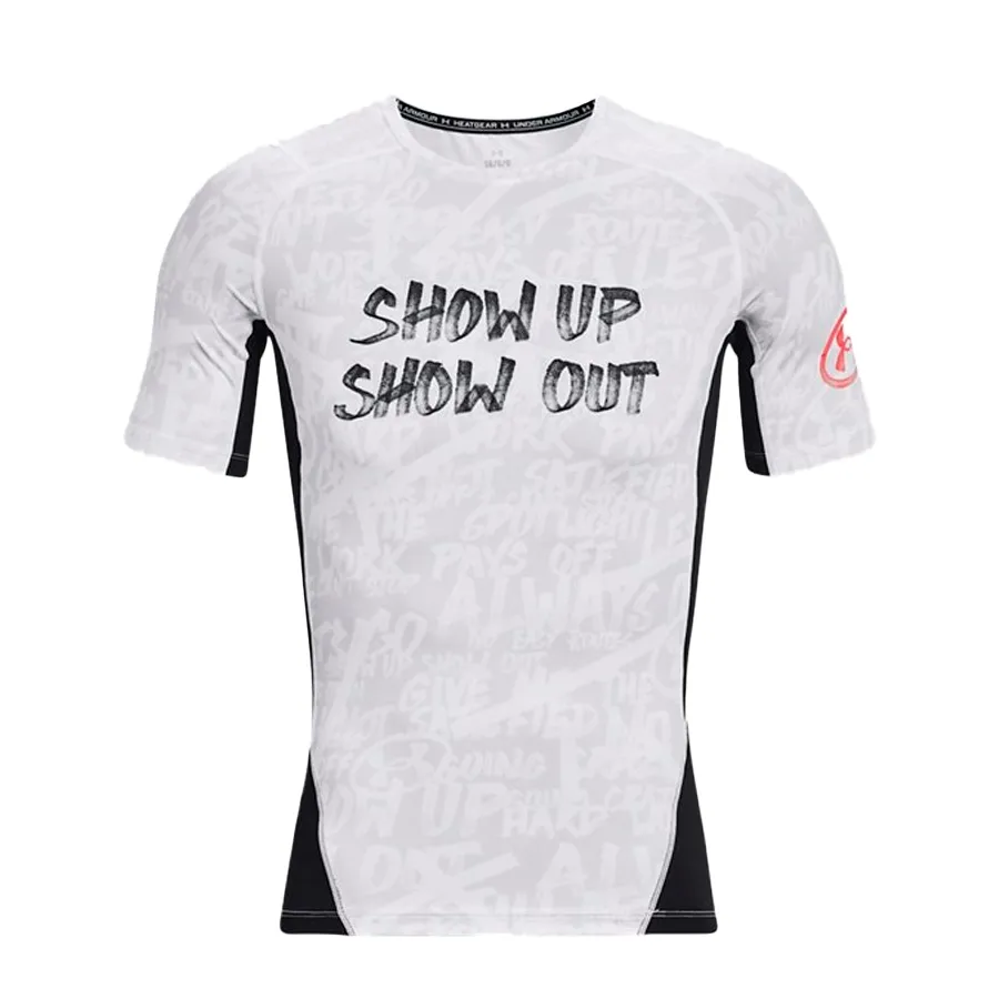 Imagen 2 de 4 de Remera Under Armour Alter Ego Compression-BLANCO/GRIS