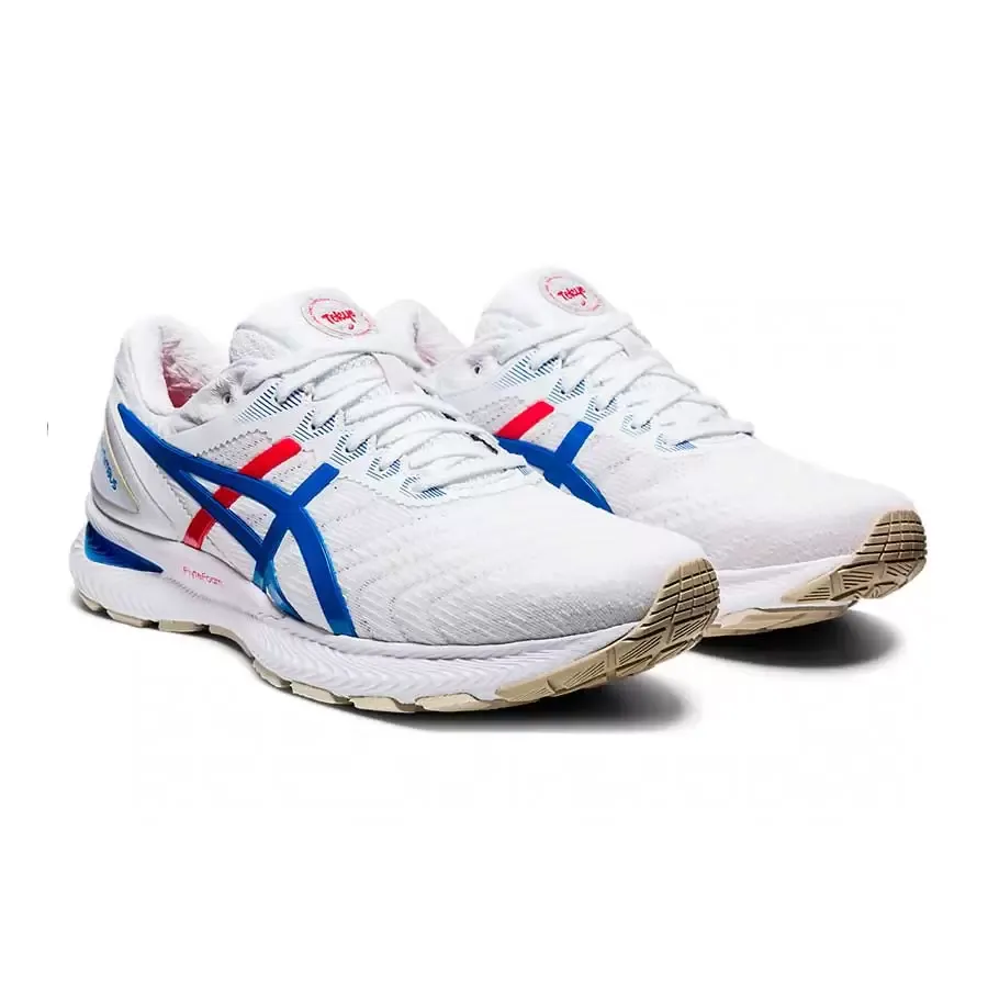Imagen 0 de 5 de Zapatillas Asics Gel Nimbus 22 Retro  W-BLANCO/AZUL/ROJO