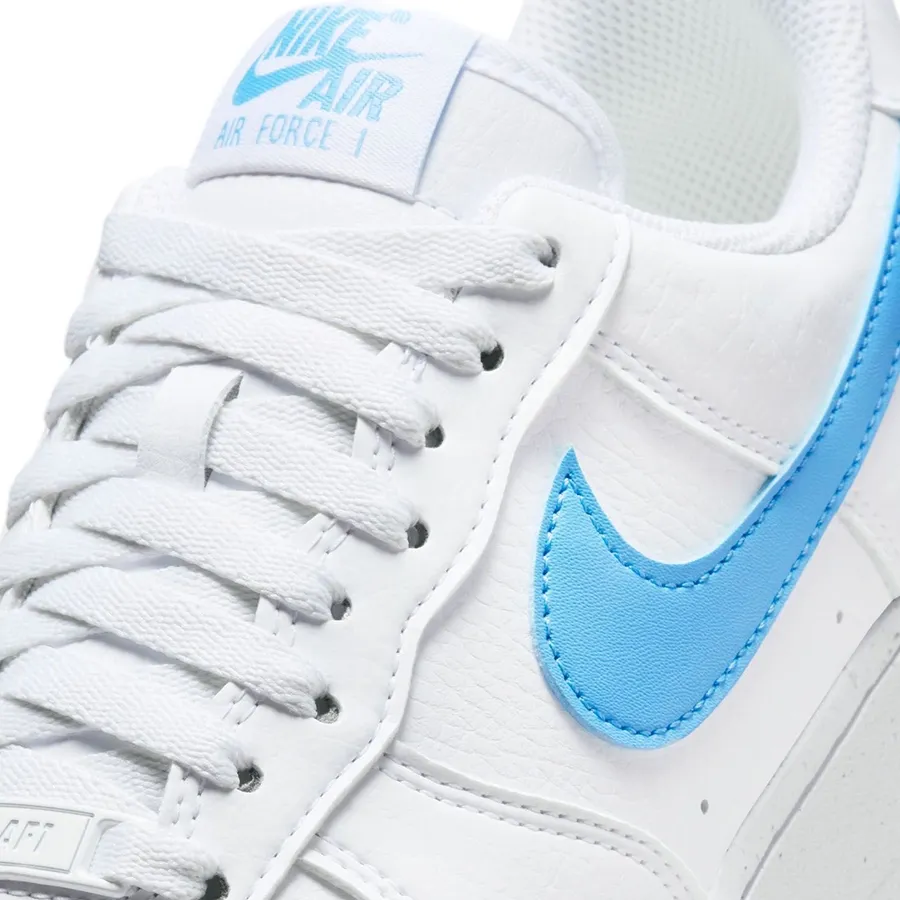 Imagen 4 de 7 de Zapatillas Nike Air Force 1-BLANCO/CELESTE