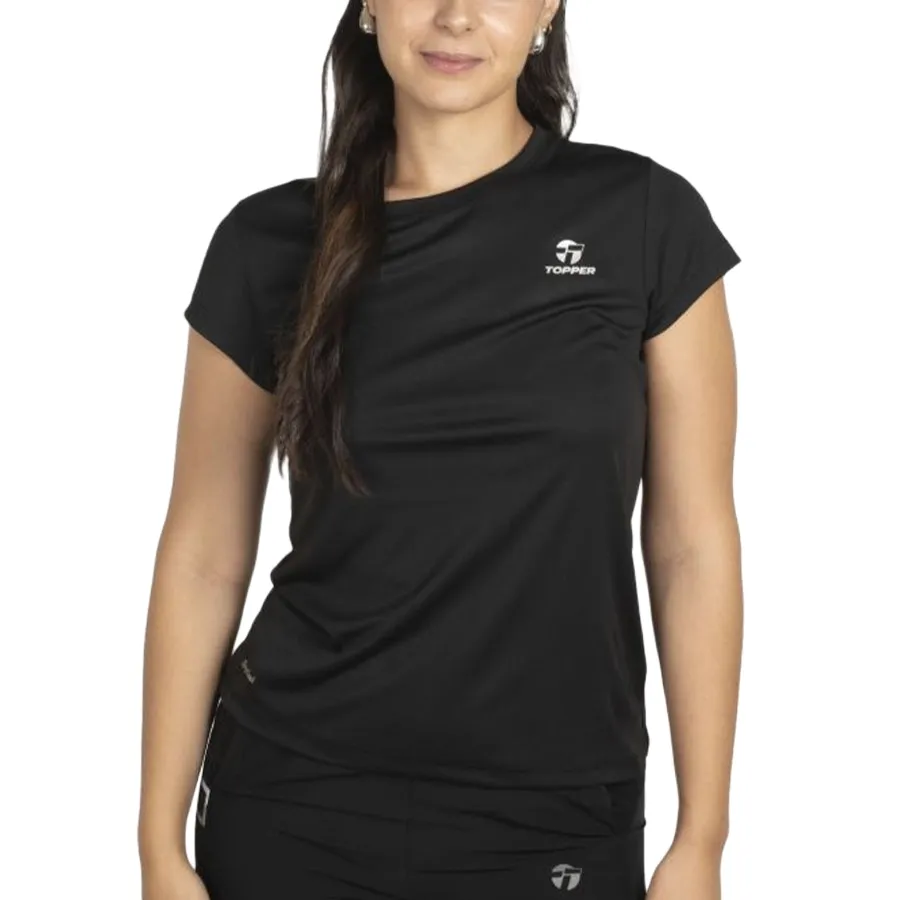 Imagen 0 de 3 de Remera Topper Basic-NEGRO