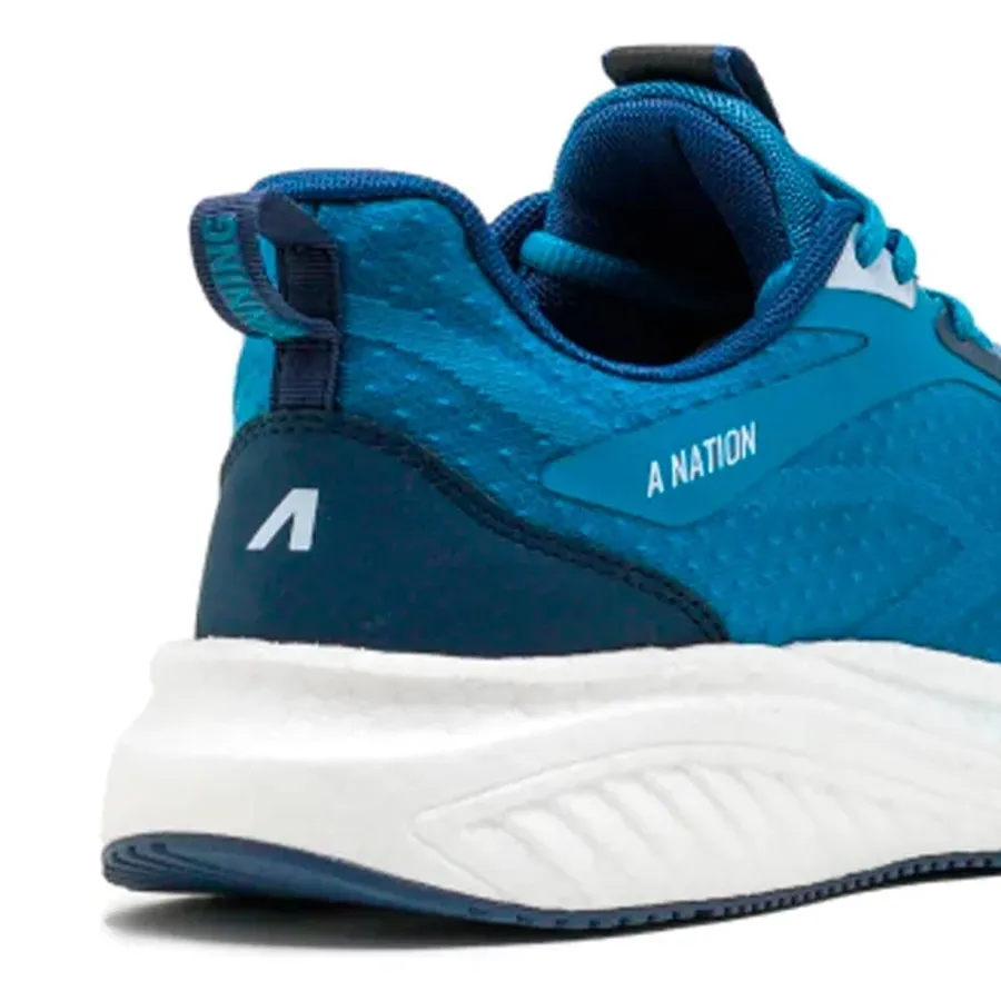 Imagen 4 de 5 de Zapatillas A Nation Game Racer Juvenil-AZUL/MARINO