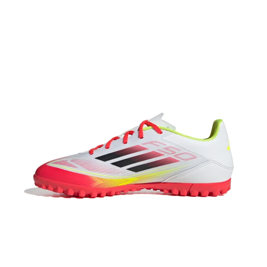 Imagen 2 de 8 de Botines adidas F50 Club Tf-BLANCO/CORAL FLUOR/NEGRO