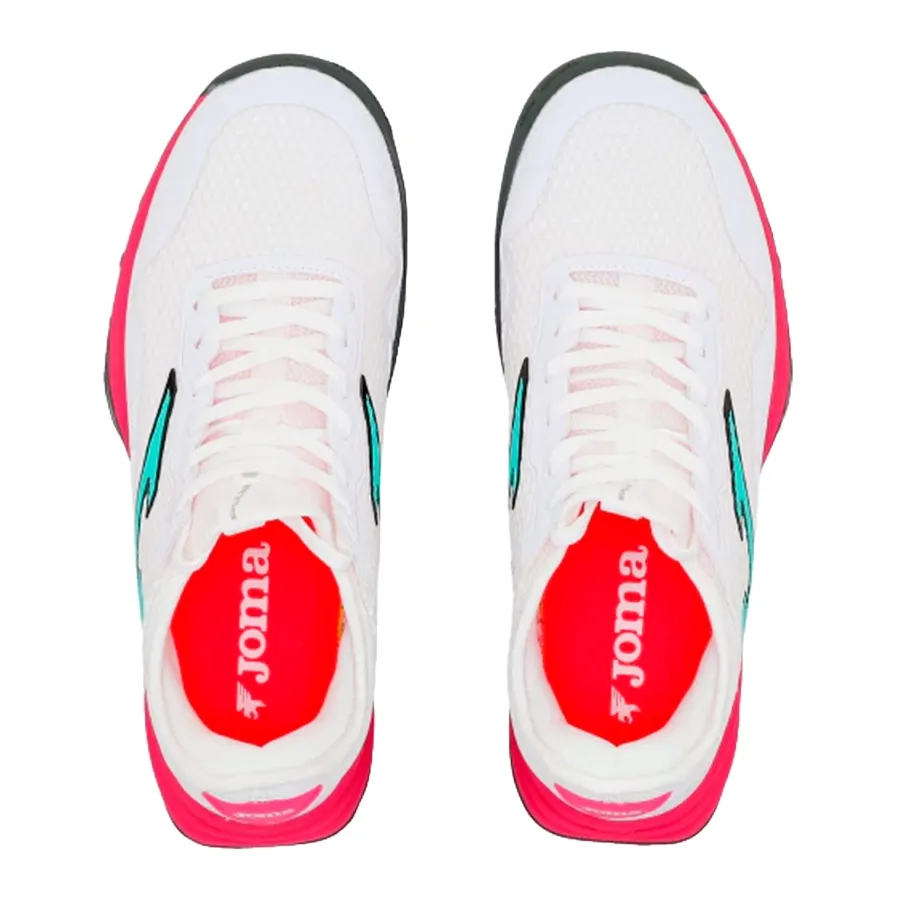 Imagen 4 de 8 de Zapatillas Joma Hockey Pulse 2542-BLANCO-FUCSIA-TURQUESA