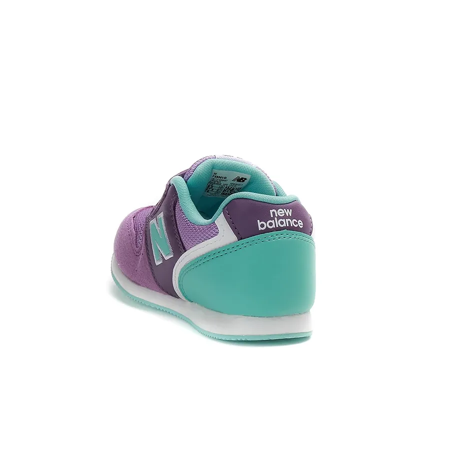 Imagen 2 de 4 de Zapatillas New Balance 996 Infant-VIOLETA/VERDE AGUA