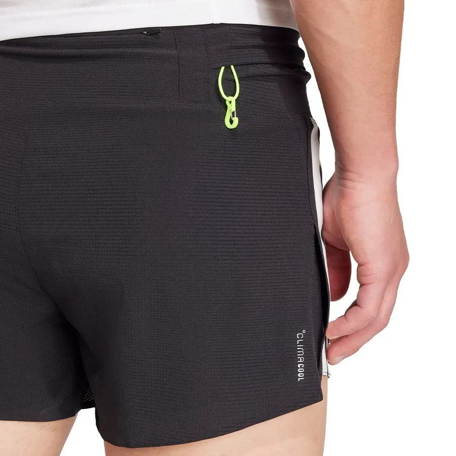 Imagen 3 de 5 de adidas Shorts Adizero Running-NEGRO/BLANCO