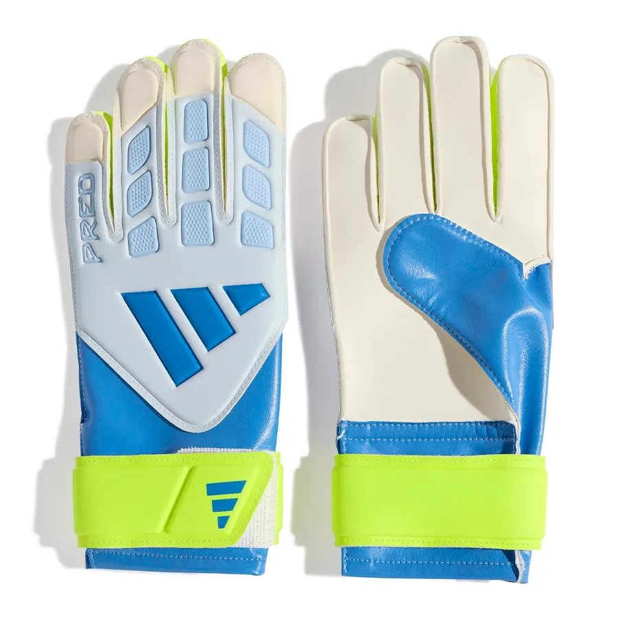Imagen 0 de 6 de Guantes adidas de Arquero  Predator-BLANCO/AZUL/AMARILLO FLUOR