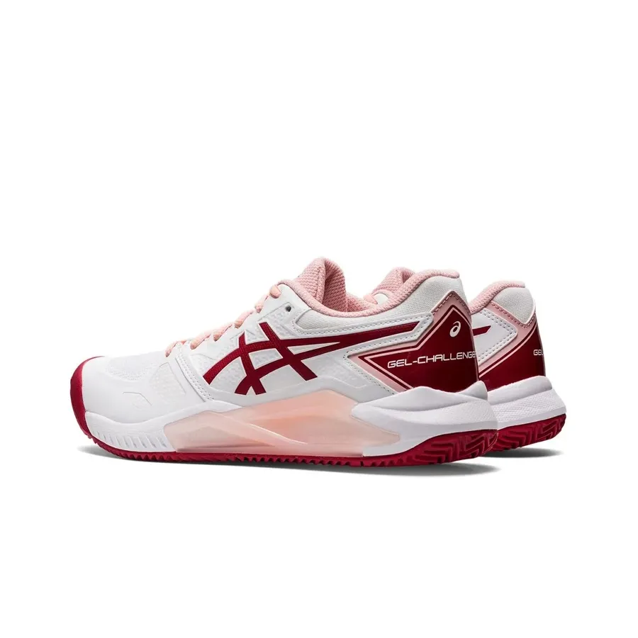 Imagen 3 de 6 de Zapatillas Asics Gel Challenger 13 Clay-BLANCO/ROJO/ROSA