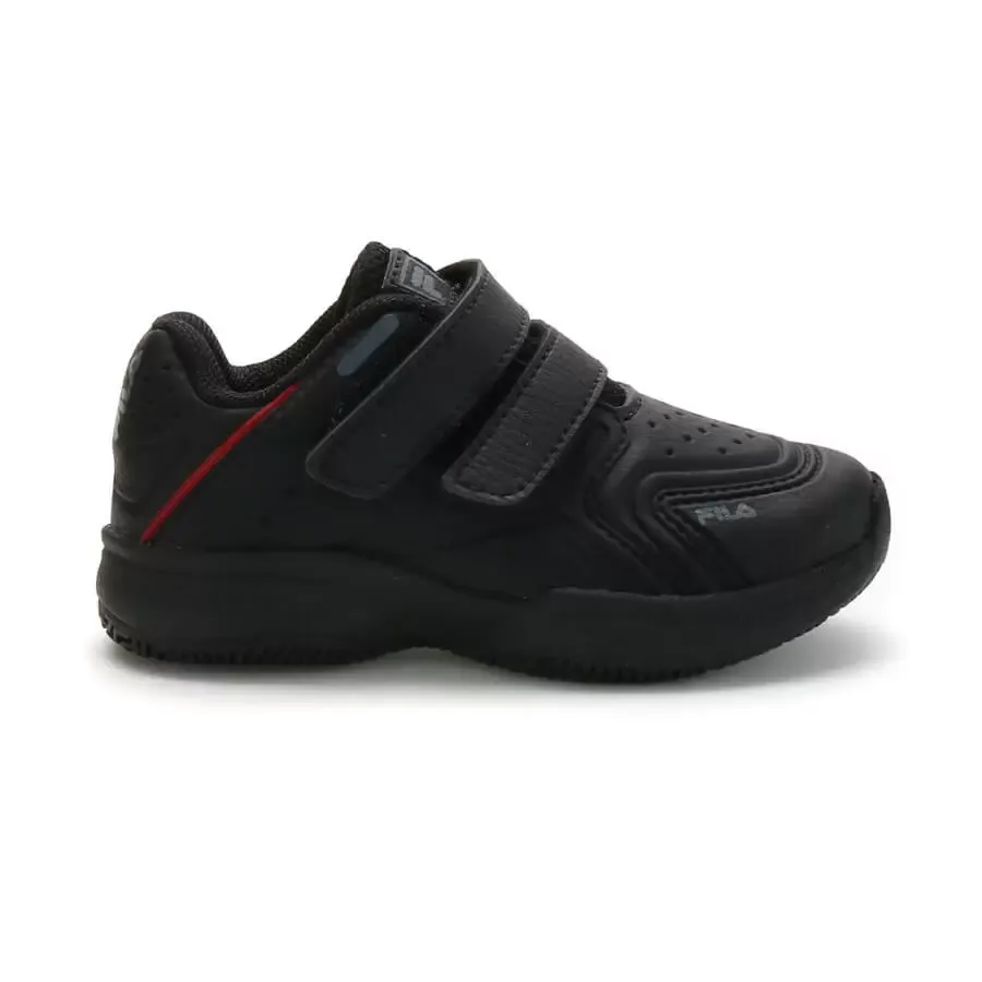 Imagen 4 de 5 de Zapatillas Fila Lugano 6.0 Vlc Baby-NEGRO/GRAFITO