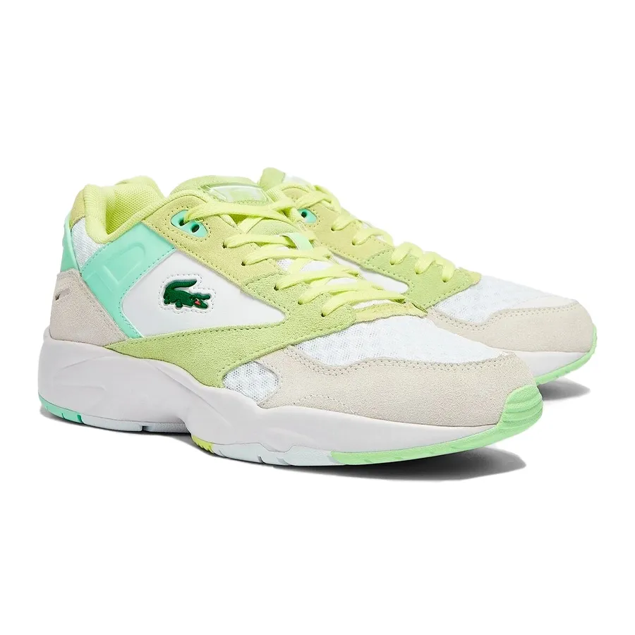 Imagen 1 de 5 de Zapatillas Lacoste Storm 96 Lo-BLANCO/VERDE/AQUA