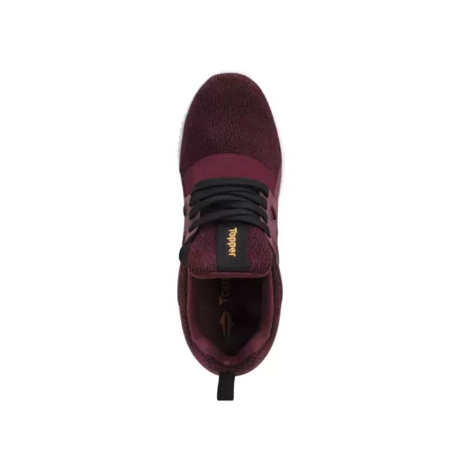 Imagen 3 de 5 de Zapatillas Topper Mamba-BORDO/NEGRO
