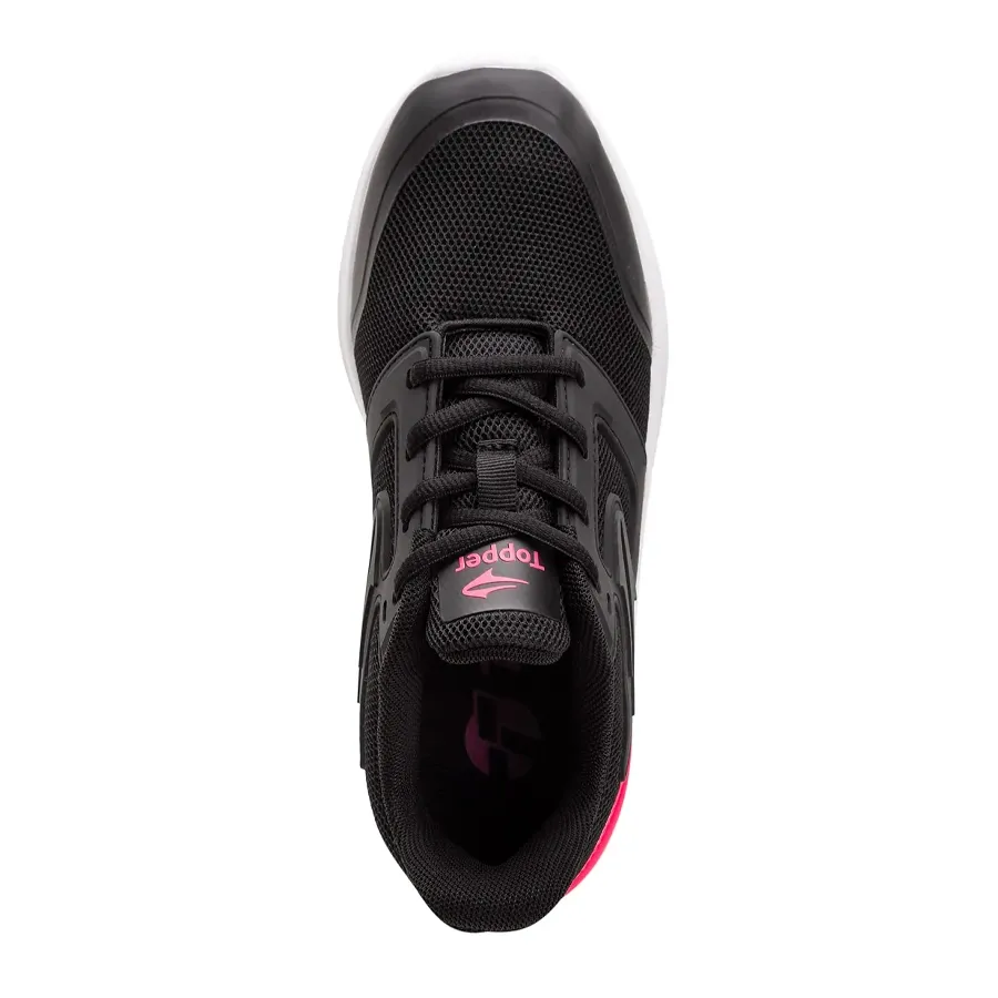 Imagen 3 de 5 de Zapatillas Topper Fast-NEGRO/FUCSIA