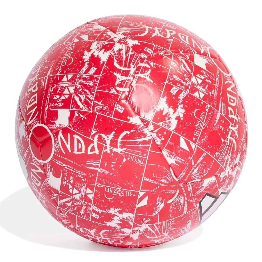 Imagen 1 de 3 de Pelota adidas Club River Plate-BLANCO/ROJO