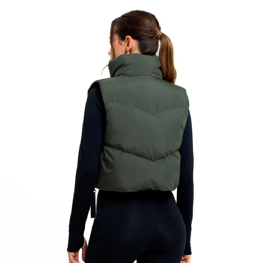 Imagen 1 de 3 de Chaleco Iu Sport Harmony Puffer-VERDE