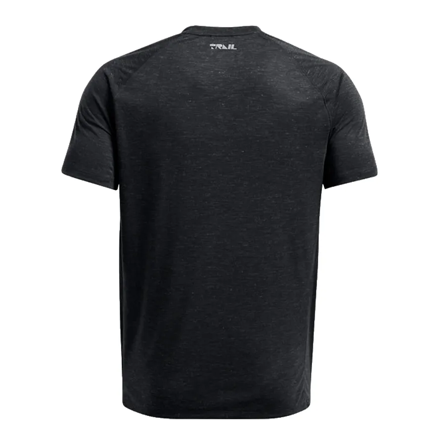 Imagen 3 de 4 de Remera Under Armour Launch Trail-GRAFITO
