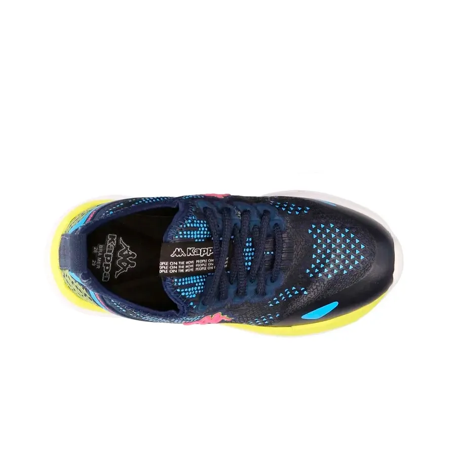 Imagen 3 de 5 de Zapatillas Kappa Zapatilla Ray Kids-MARINO/AZUL/AMARILLO