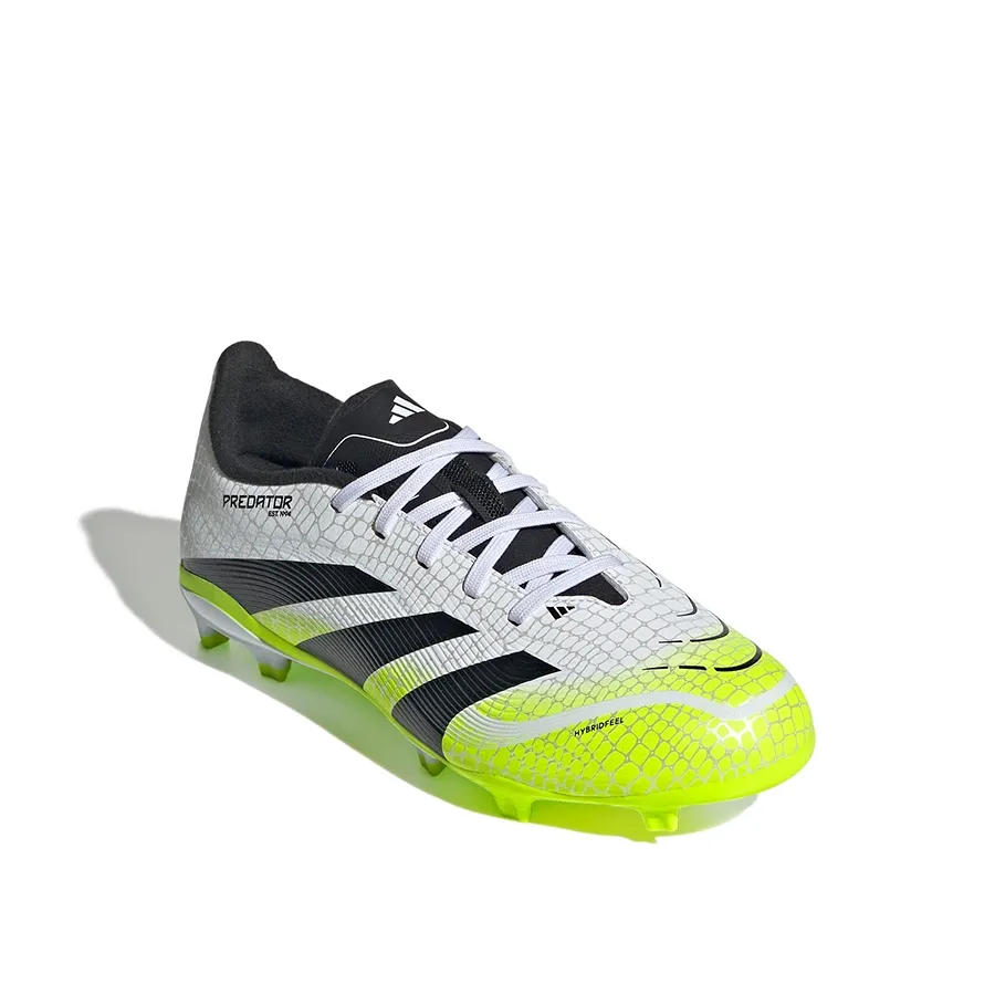 Imagen 1 de 7 de Botines adidas Predator League Fg-BLANCO/NEGRO/AMARILLO FLUOR