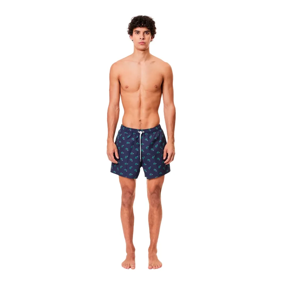 Imagen 0 de 5 de Short Lacoste De Baño-MARINO/VERDE