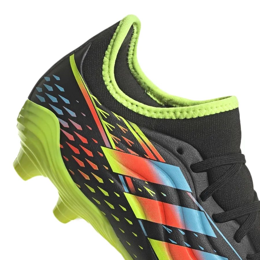 Imagen 6 de 8 de Botines adidas Copa Sense.3 Fg-NEGRO/AMARILLO FLUOR/NARANJA FLUOR