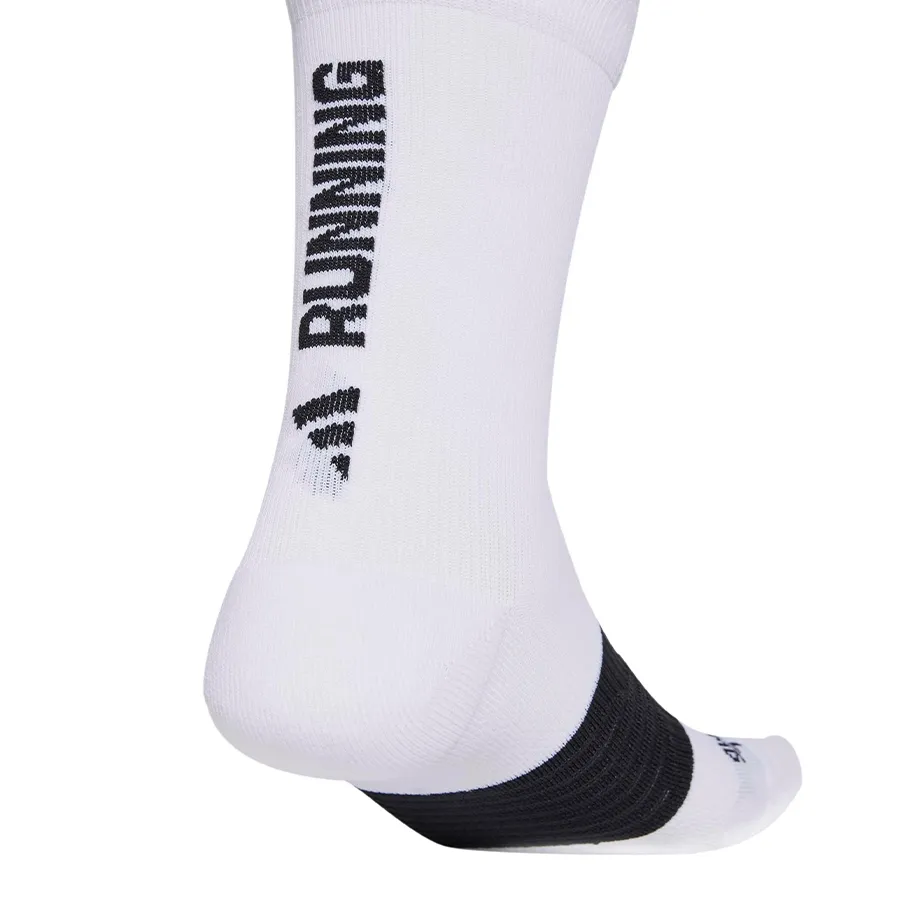 Imagen 1 de 4 de Medias adidas RunXGraphic-BLANCO/NEGRO