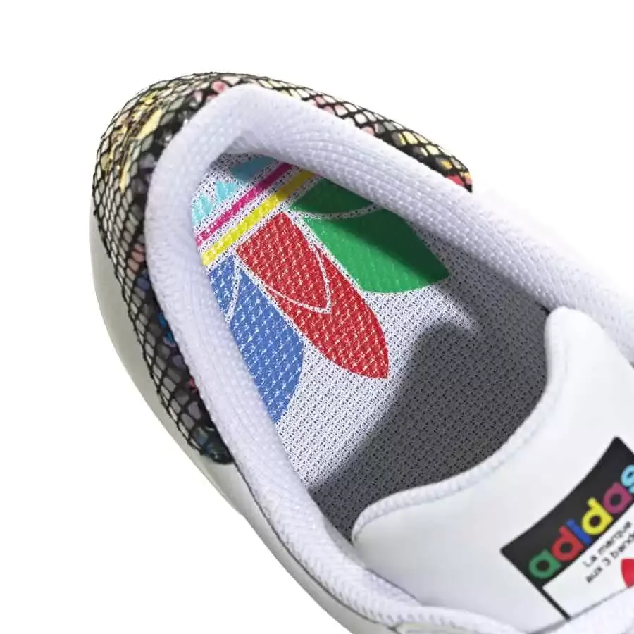 Imagen 5 de 6 de Zapatillas adidas originals Superstar-BLANCO/NEGRO/ROJO